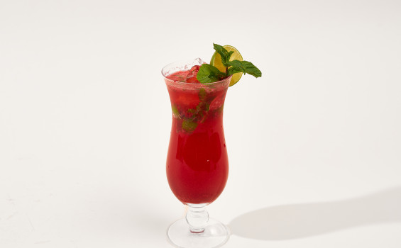 Raspberry mojito